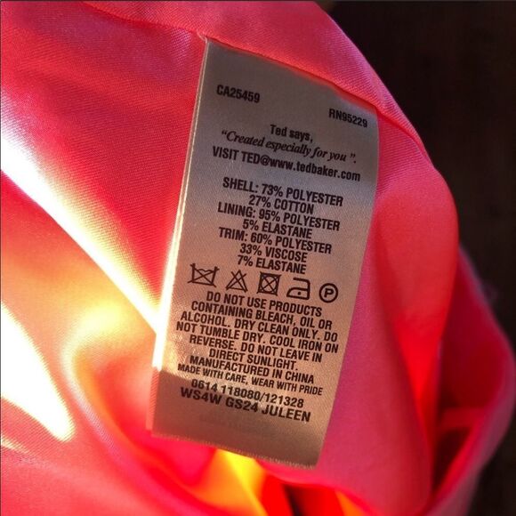 Ted Baker London Juleen Boucle Pink Mini Skirt - Picture 8 of 11